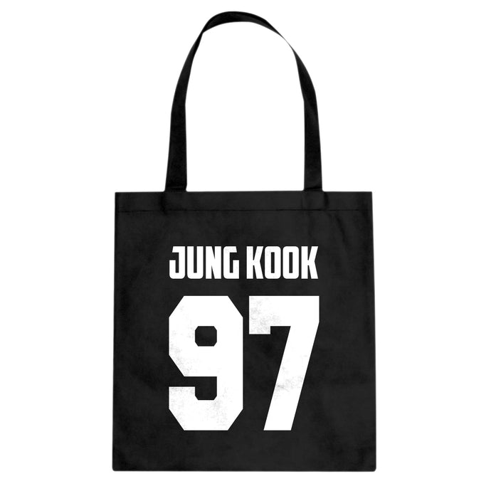 Jung Kook 97 Cotton Canvas Tote Bag