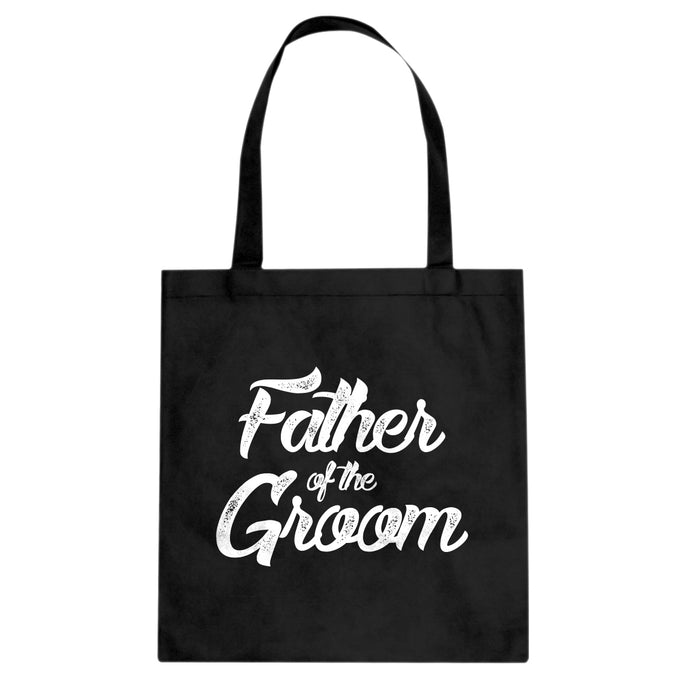 Father of the Groom Cotton Canvas Tote Bag