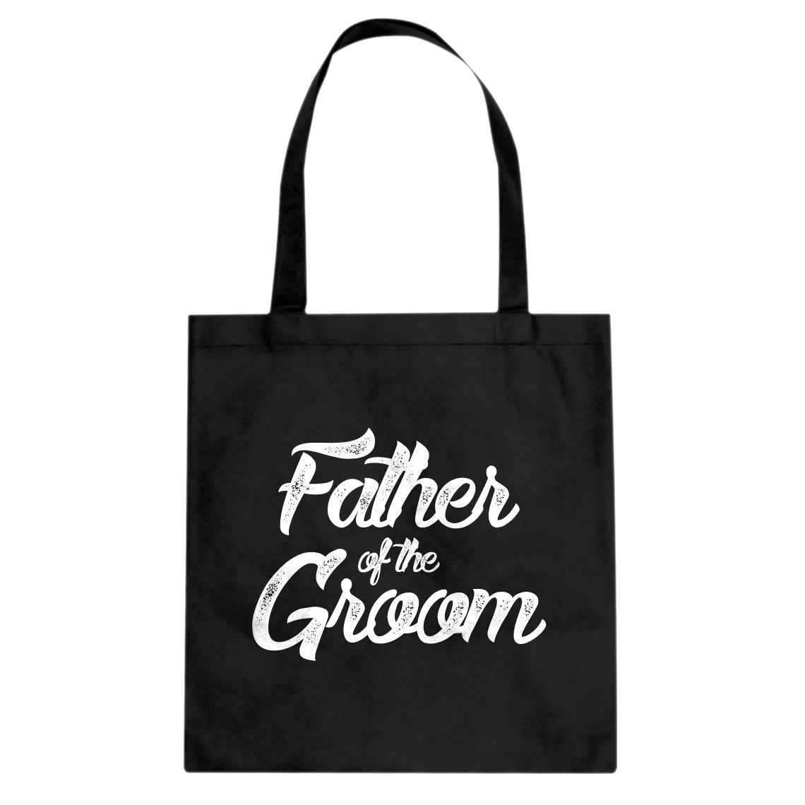Father of the Groom Cotton Canvas Tote Bag