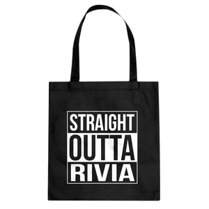 Straight Outta Rivia Cotton Canvas Tote Bag
