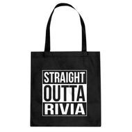 Straight Outta Rivia Cotton Canvas Tote Bag
