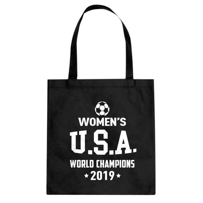 World Soccer Champs 2019 Cotton Canvas Tote Bag