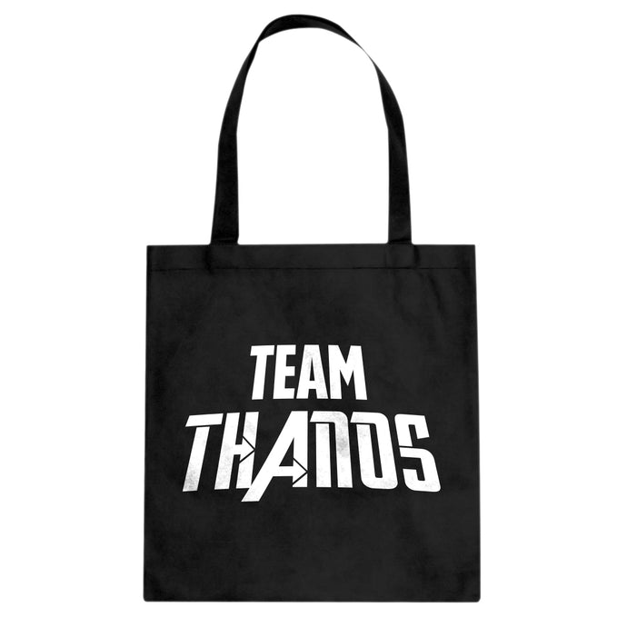 TEAM THANOS Cotton Canvas Tote Bag