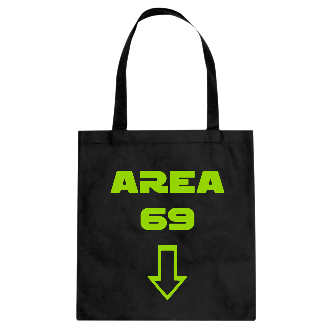 Area 69 Cotton Canvas Tote Bag