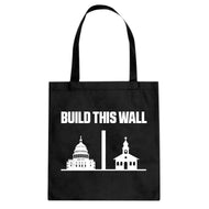 Build This Wall Cotton Canvas Tote Bag