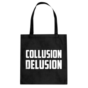 Collusion Delusion Cotton Canvas Tote Bag