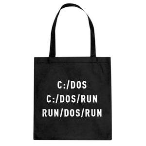 Tote C Dos Run Canvas Tote Bag