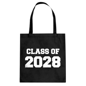 Class of 2028 Cotton Canvas Tote Bag