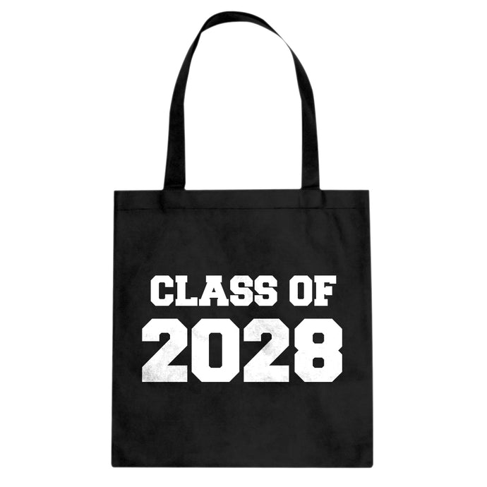 Class of 2028 Cotton Canvas Tote Bag