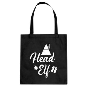 Head Elf Cotton Canvas Tote Bag