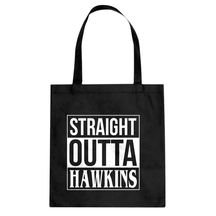 Straight Outta Hawkins Cotton Canvas Tote Bag