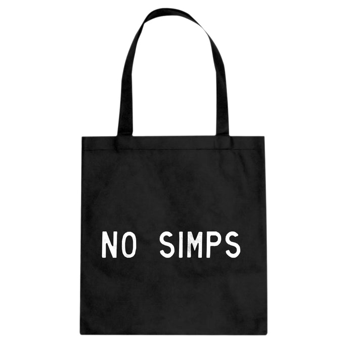 No Simps Cotton Canvas Tote Bag