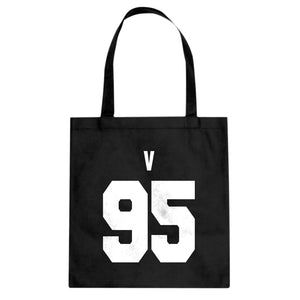 V 95 Cotton Canvas Tote Bag