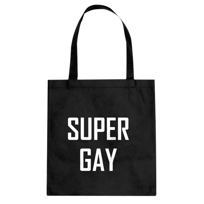Super Gay Cotton Canvas Tote Bag