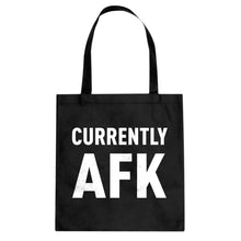 Currently AFK Cotton Canvas Tote Bag