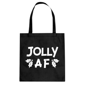 Jolly AF Cotton Canvas Tote Bag