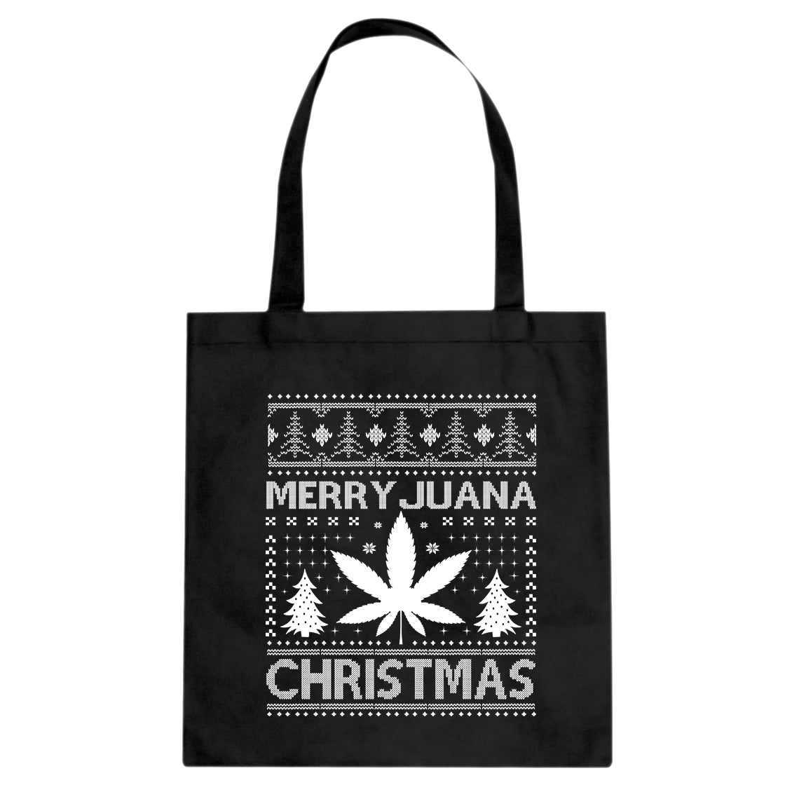 Tote MerryJuana Christmas Canvas Tote Bag
