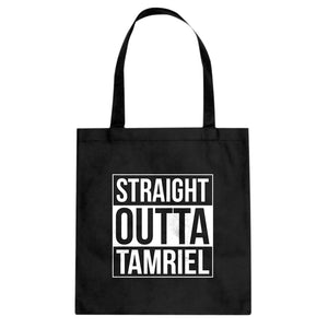 Straight Outta Tamriel Cotton Canvas Tote Bag