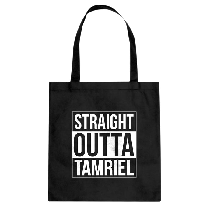 Straight Outta Tamriel Cotton Canvas Tote Bag