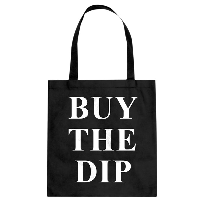 BUY THE DIP Cotton Canvas Tote Bag