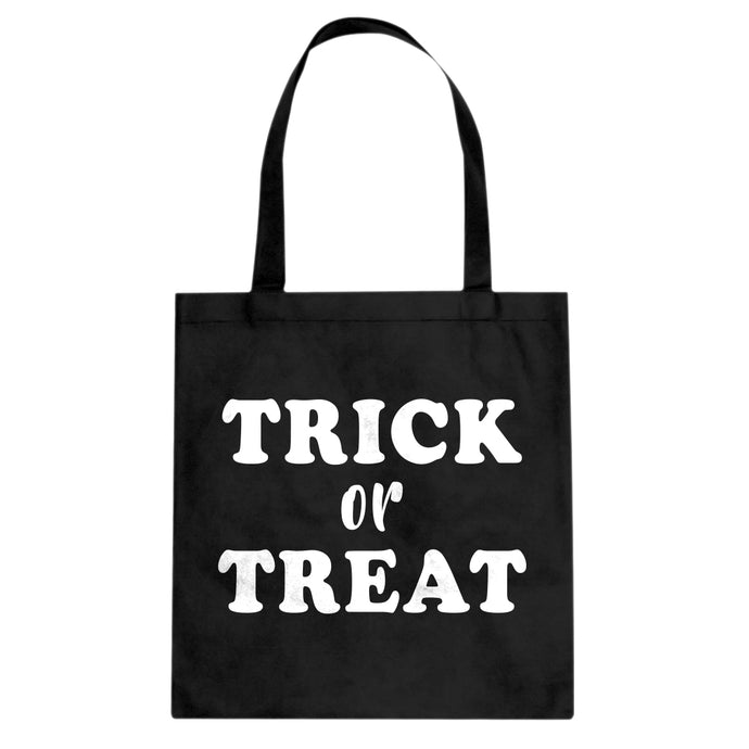 Trick or Treat Cotton Canvas Tote Bag