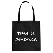 Tote This is America Canvas Tote Bag
