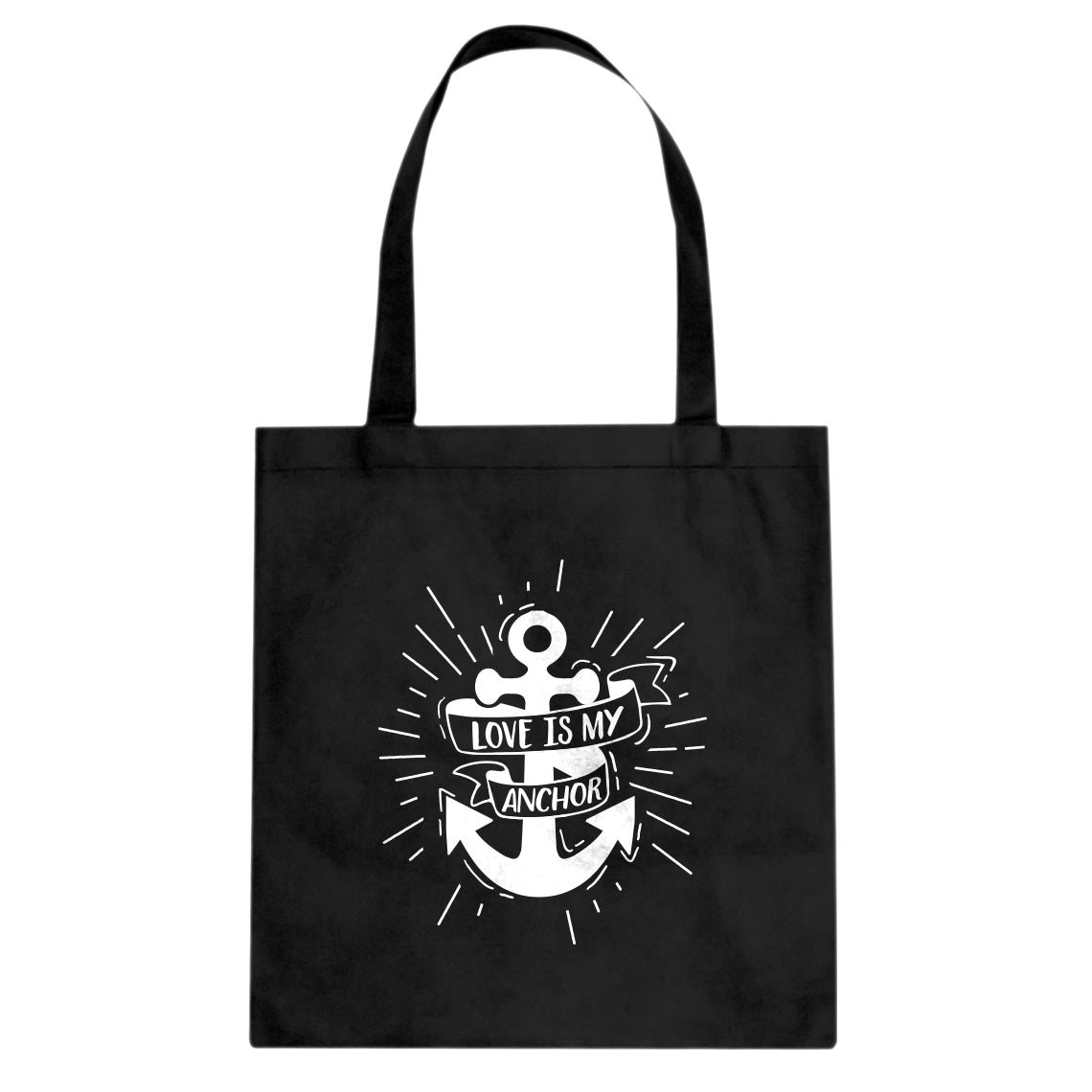 Tote Love is my Anchor Canvas Tote Bag