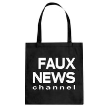 Tote Faux News Canvas Tote Bag