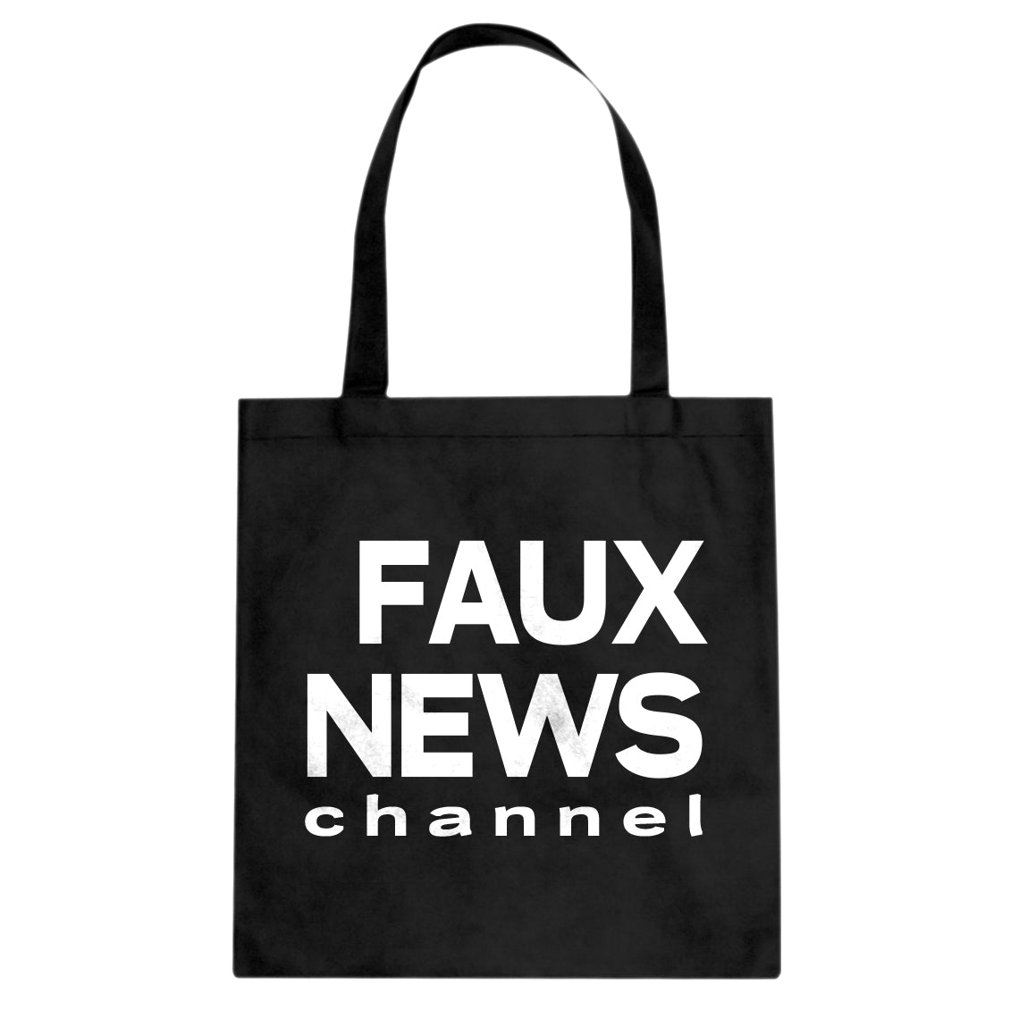 Tote Faux News Canvas Tote Bag
