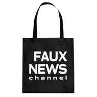 Tote Faux News Canvas Tote Bag