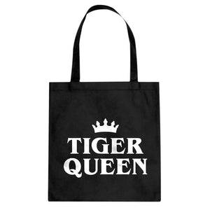 Tiger Queen Cotton Canvas Tote Bag