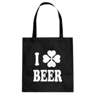 Tote I Love Beer Canvas Tote Bag