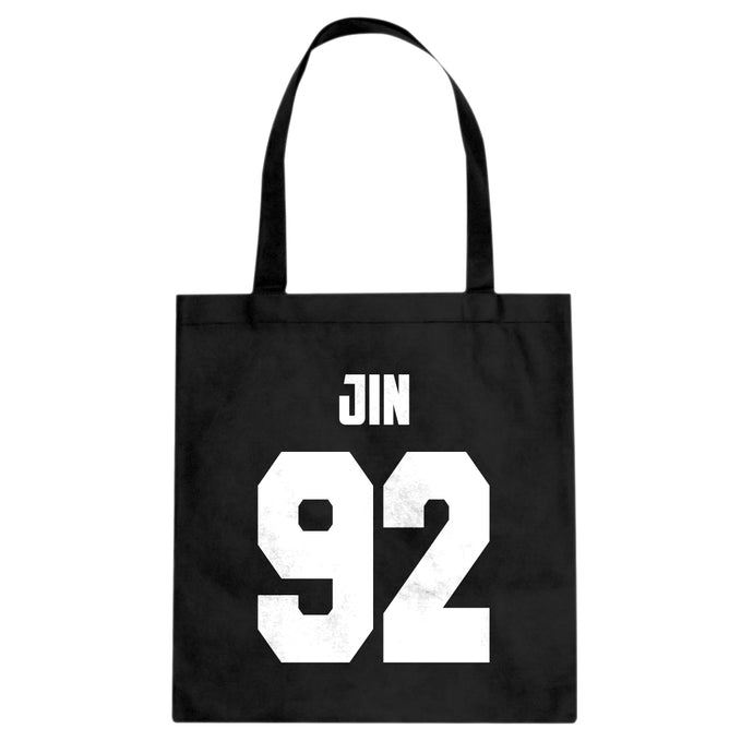 Jin 92 Cotton Canvas Tote Bag