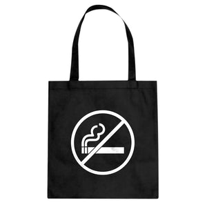 No Smoking Cotton Canvas Tote Bag