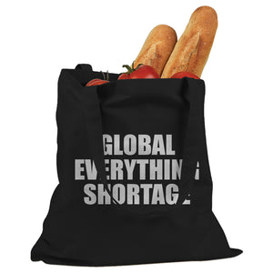 Global Everything Shortage Cotton Canvas Tote Bag