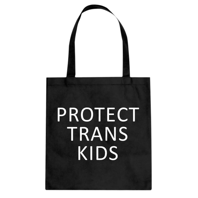 Protect Trans Kids Cotton Canvas Tote Bag