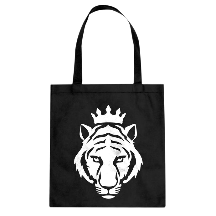 King Tiger Cotton Canvas Tote Bag
