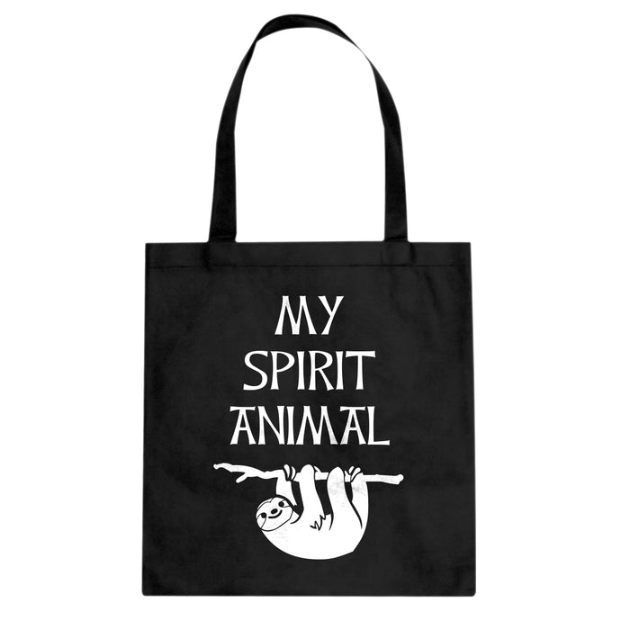 Sloth is my Spirit Animal Cotton Canvas Tote Bag
