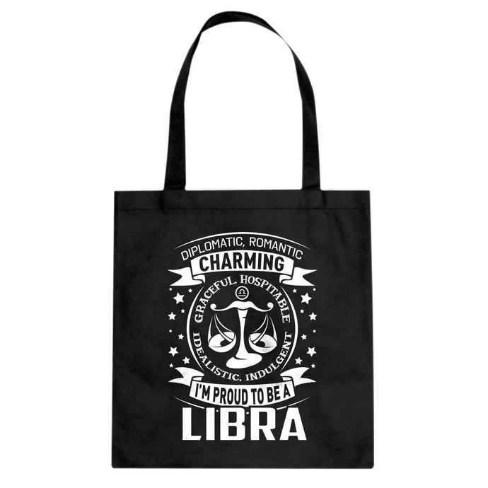 Tote Libra Astrology Zodiac Sign Canvas Tote Bag