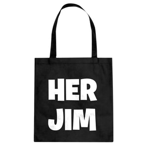 Her Jim Cotton Canvas Tote Bag