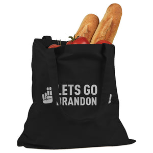 "Lets go, Brandon" Cotton Canvas Tote Bag