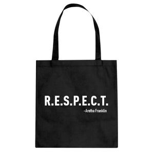 RESPECT Cotton Canvas Tote Bag