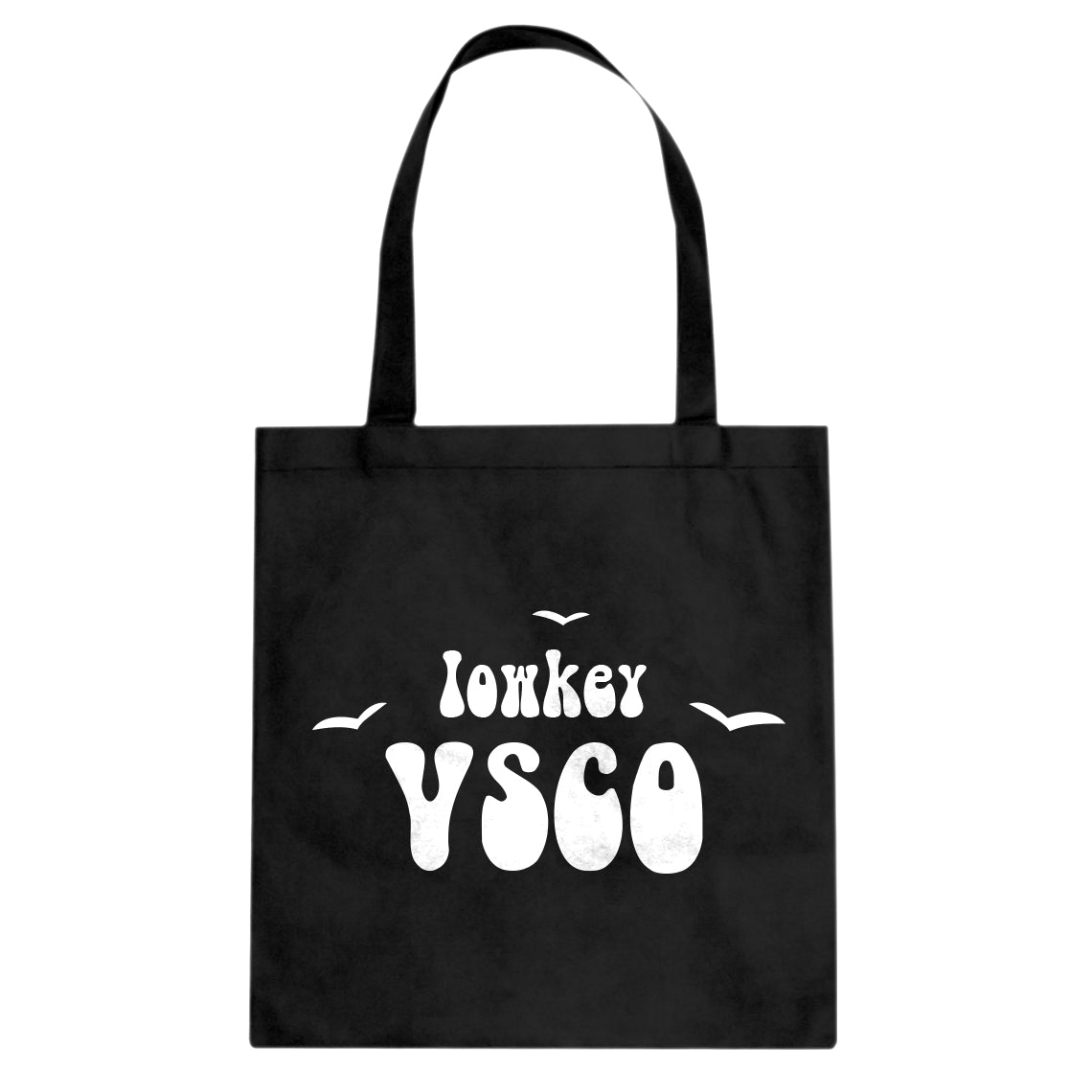 Lowkey VSCO Cotton Canvas Tote Bag
