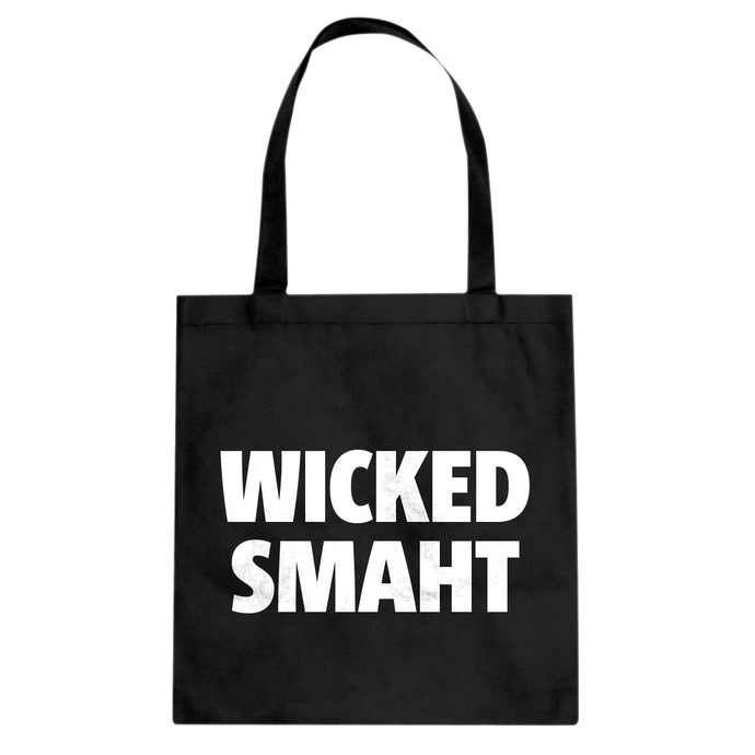 Wicked Smaht Cotton Canvas Tote Bag