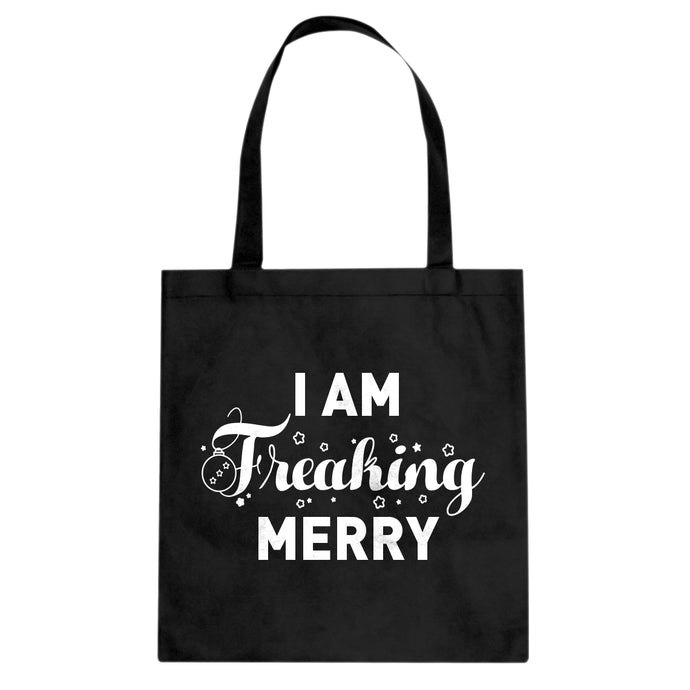 Freaking Merry Cotton Canvas Tote Bag