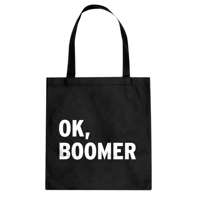 Ok, Boomer Cotton Canvas Tote Bag