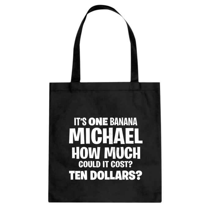 Its ONE BANANA Michael Cotton Canvas Tote Bag