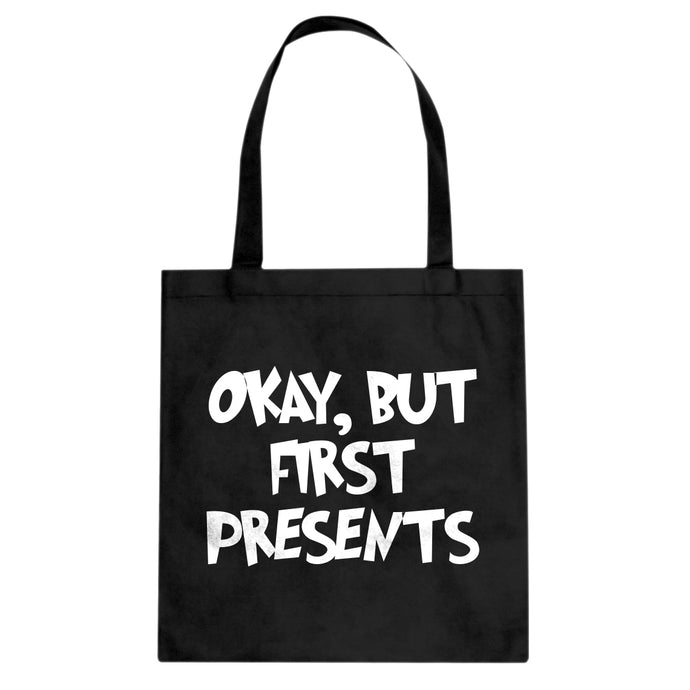Okay but first, presents. Cotton Canvas Tote Bag