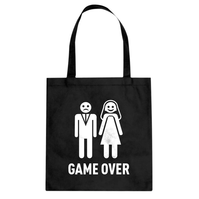 Game Over Cotton Canvas Tote Bag