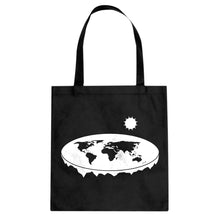 Tote Flat Earth Canvas Tote Bag